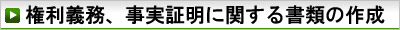 権利業務・事実証明に関する書類の作成